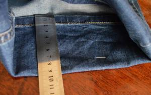 Alphabet naaister: hoe gemakkelijk en eenvoudig zoom jeans