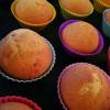 Cupcakes met frambozen op kefir: recept stap voor stap