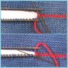 Alphabet naaister: hoe om te naaien naden kan breigoed