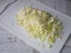 Salade met verse groenten, die niet hoeven te saus vullen