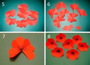 Gift voor mom: 3D kaart met volumetrische bloemen op Moederdag