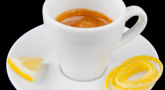 Espresso en citroen