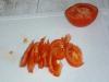 Salade "Demi" met verse tomaten en augurken