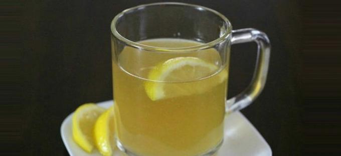 Lemon water - citroen water
